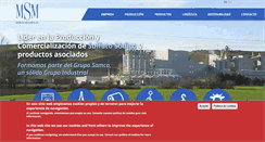 Desktop Screenshot of minerasantamarta.com